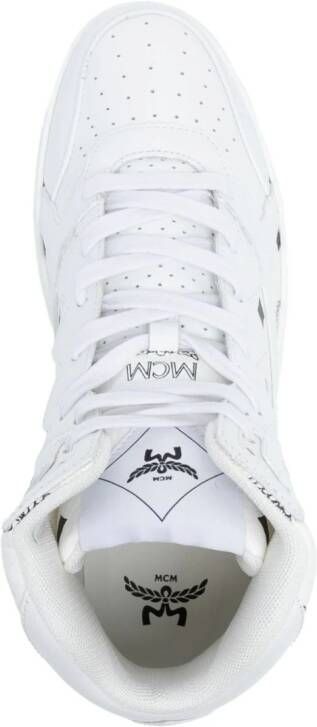 MCM Neo Terrain canvas sneakers White