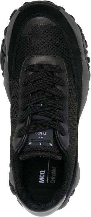 MCQ Crimp low-top sneakers Black