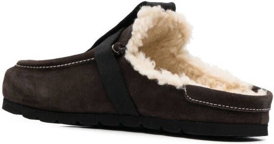 MCQ GR9 Grow-Up suede loafers Brown