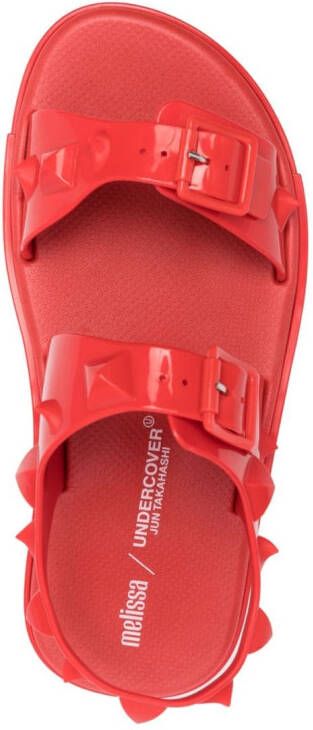 Melissa x Undercover buckle-fastening sandals Red