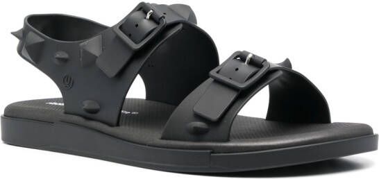 Melissa x Undercover spike-stud flat sandals Black