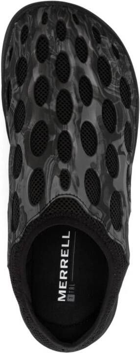 Merrell slip-on mesh-detail slippers Black
