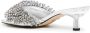 Michael Kors 50mm Amal crystal-embellished sandals Silver - Thumbnail 3
