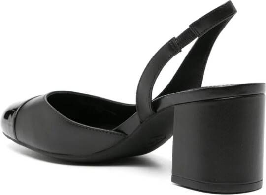 Michael Kors 65mm block-heel slingback pumps Black