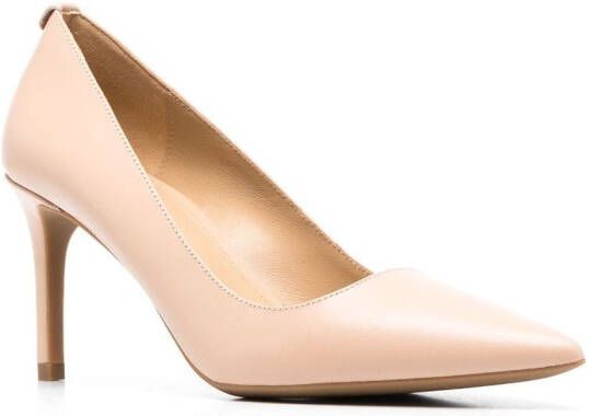 Michael Kors 80mm heeled leather pumps Pink