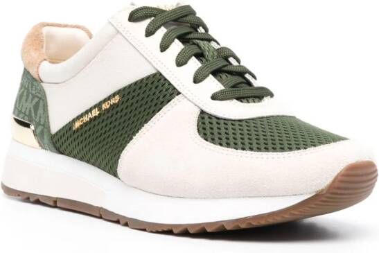 Michael Kors Allie panelled sneakers Green