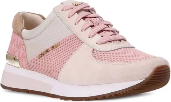 Michael Kors Allie panelled sneakers Pink
