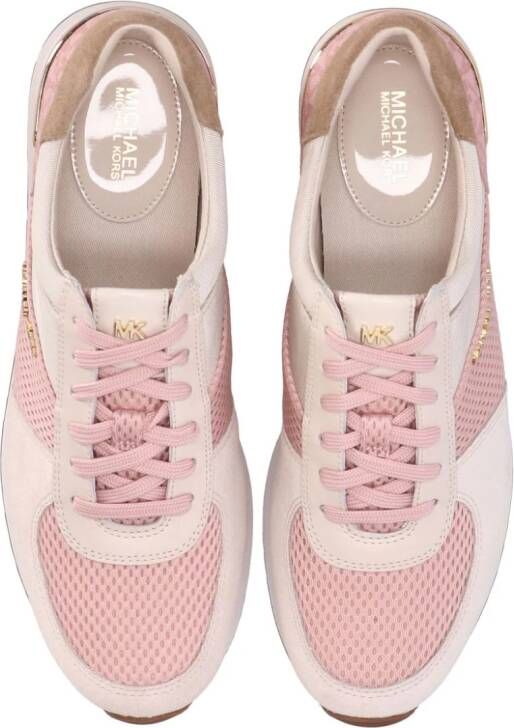 Michael Kors Allie panelled sneakers Pink