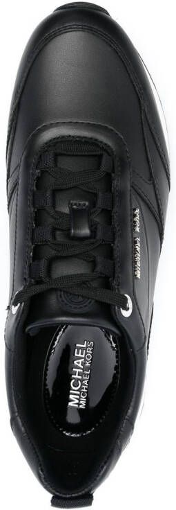 Michael Kors Allie Strider leather sneakers Black