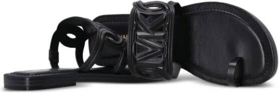 Michael Kors Alma leather sandals Black