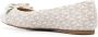 Michael Kors Andrea bow-detail logo-print ballerina shoes Neutrals - Thumbnail 7