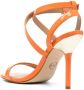 Michael Kors crossover-strap 70mm leather sandals Gold - Thumbnail 7