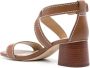 Michael Kors Ashton 50mm leather sandals Brown - Thumbnail 3