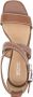 Michael Kors Ashton 50mm leather sandals Brown - Thumbnail 4