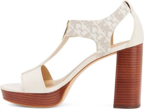 Michael Kors Barkley 102mm sandals Neutrals