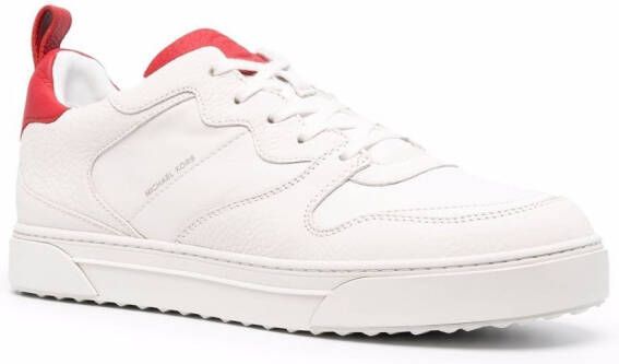 Michael Kors Baxter leather sneakers White