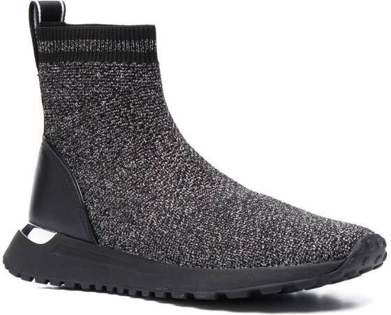 Michael Kors Bodie sock high-top sneakers Black
