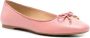 Michael Kors bow-detail leather ballerina shoes Pink - Thumbnail 2