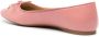 Michael Kors bow-detail leather ballerina shoes Pink - Thumbnail 3