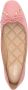 Michael Kors bow-detail leather ballerina shoes Pink - Thumbnail 4