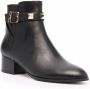 Michael Kors Britton stud-embellished leather ankle boots Black - Thumbnail 2