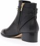 Michael Kors Britton stud-embellished leather ankle boots Black - Thumbnail 3