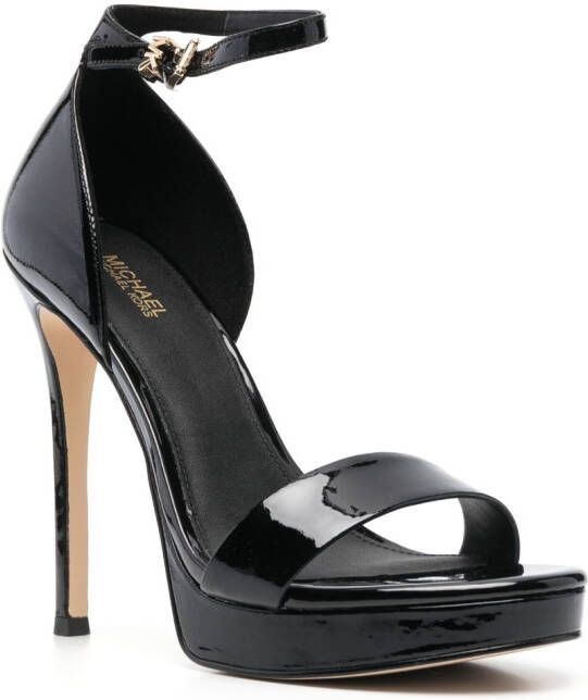 Michael Kors buckle-fastening stiletto sandals Black