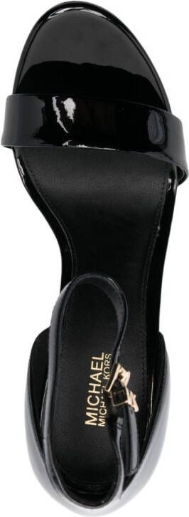 Michael Kors buckle-fastening stiletto sandals Black