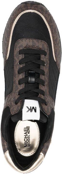 Michael Kors Callan monogram-pattern low-top sneakers Brown