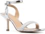 Michael Kors Carrie 75mm rhinestone-embellished sandals Silver - Thumbnail 15