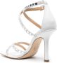 Michael Kors Celia 105mm crystal-embellished sandals White - Thumbnail 3