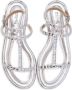 Michael Kors Celia crystal-embellished sandals Silver - Thumbnail 4