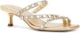 Michael Kors Celia embellished glitter-chain sandals Gold - Thumbnail 2
