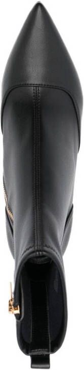 Michael Kors Clara 80mm leather ankle boots Black