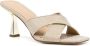 Michael Kors Clara 80mm open-toe mules Gold - Thumbnail 2