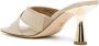Michael Kors Clara 80mm open-toe mules Gold - Thumbnail 3