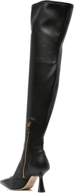 Michael Kors Clara 85mm leather boots Black