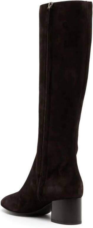 Michael Kors Collection Ali 50mm leather boots Brown