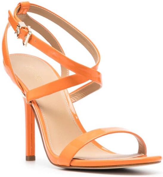 Michael Kors Collection Asha 105mm stiletto-heel sandals Orange