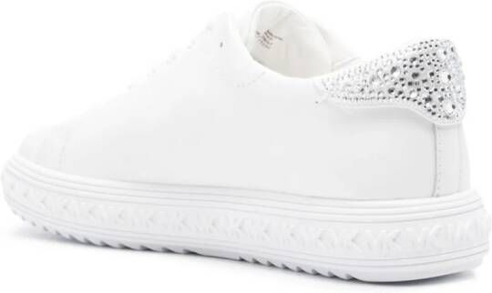 Michael Kors Collection Grove Lake crystal-embellished sneakers White