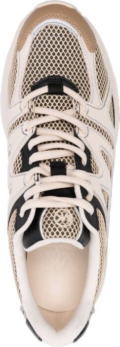 Michael Kors Collection panelled low-top sneakers Neutrals