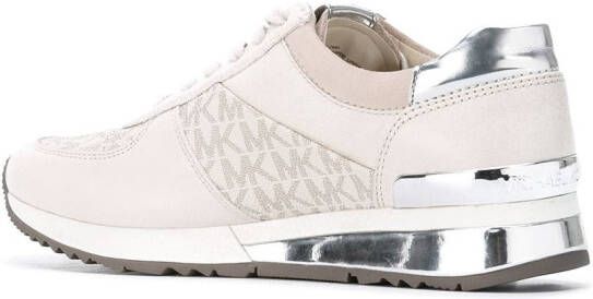 Michael Kors contrast panel sneakers Neutrals