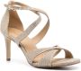 Michael Kors crossover-strap 70mm leather sandals Gold - Thumbnail 2