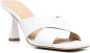 Michael Kors crossover strap leather mules White - Thumbnail 2