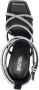 Michael Kors crystal-embellished 120mm leather sandals Black - Thumbnail 8