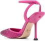 Michael Kors crystal-embellished pointed-toe sandals Pink - Thumbnail 3
