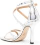 Michael Kors crystal-embellished strappy sandals Silver - Thumbnail 11
