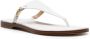 Michael Kors Daniella leather sandals White - Thumbnail 2