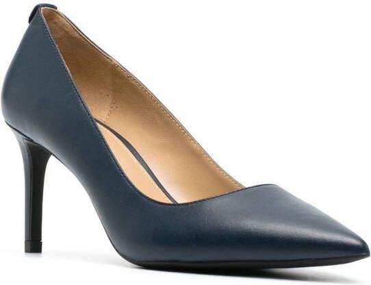 Michael Kors Alina Flex leather pumps Blue