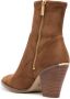 Michael Kors Dover 100mm pointed-toe boots Brown - Thumbnail 3